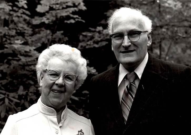 Ken and Bessie Adams, founders of CLC
