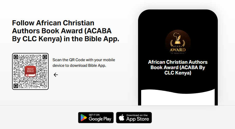 African Christian Authors Book Award YouVersion organisation
