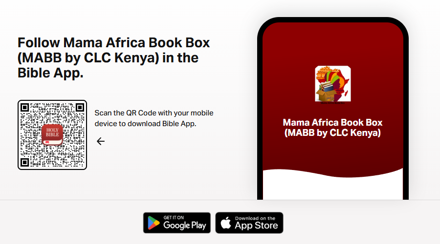 Mama Africa Book Box YouVersion organisation