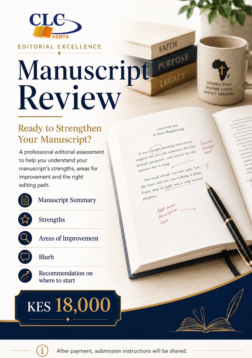 Manuscript Review by CLC Kenya